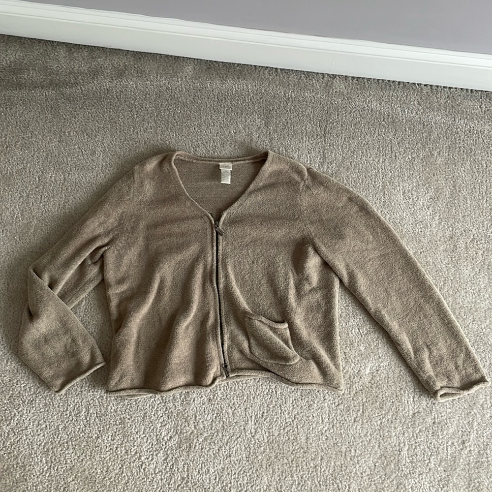 [J.JILL] Zipper Sweater